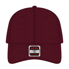 OTTO 19-536 6 Panel Low Profile Baseball Cap - Burg. Marn - Burg. Marn / 6 1/2’’ - 7 5/8’’