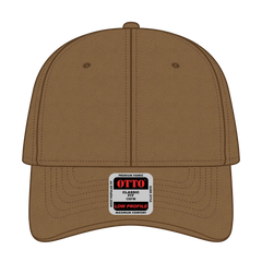 OTTO 19-536 6 Panel Low Profile Baseball Cap - Coyote Brown - Coyote Brown / 6 1/2’’ - 7 5/8’’