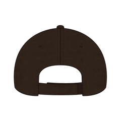 OTTO 19-536 6 Panel Low Profile Baseball Cap - Dk. Brown - Dk. Brown / 6 1/2’’ - 7 5/8’’