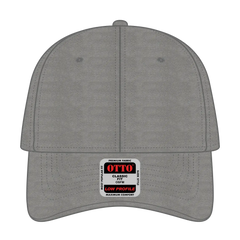 OTTO 19-536 6 Panel Low Profile Baseball Cap - Gray - Gray / 6 1/2’’ - 7 5/8’’