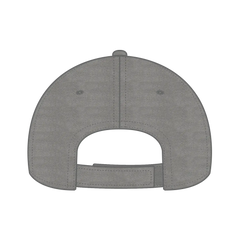 OTTO 19-536 6 Panel Low Profile Baseball Cap - Gray - Gray / 6 1/2’’ - 7 5/8’’