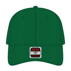 OTTO 19-536 6 Panel Low Profile Baseball Cap - Kelly - Kelly / 6 1/2’’ - 7 5/8’’