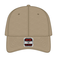 OTTO 19-536 6 Panel Low Profile Baseball Cap - Khaki - Khaki / 6 1/2’’ - 7 5/8’’