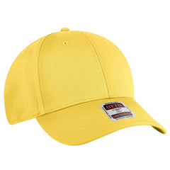 OTTO 19-536 6 Panel Low Profile Baseball Cap - Yellow - Yellow / 6 1/2’’ - 7 5/8’’