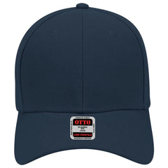 OTTO 19-609 6 Panel Low Profile Baseball Cap - Navy - Navy / 6 1/2’’ - 7 5/8’’