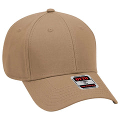 OTTO 19-768 6 Panel Low Profile Baseball Cap - Coyote Brown - Coyote Brown / 6 1/2’’ - 7 5/8’’