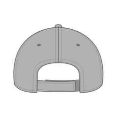 OTTO 19-768 6 Panel Low Profile Baseball Cap - Gray - Gray / 6 1/2’’ - 7 5/8’’