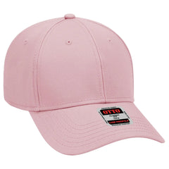 OTTO 19-768 6 Panel Low Profile Baseball Cap - Pink - Pink / 6 1/2’’ - 7 5/8’’