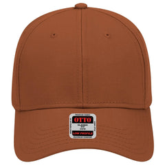 OTTO 19-768 6 Panel Low Profile Baseball Cap - Tx. Orange - Tx. Orange / 6 1/2’’ - 7 5/8’’