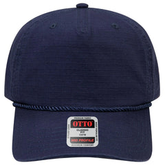 OTTO 1959-1 5 Panel Mid Profile Baseball Cap - Navy - Navy / 7 3/8’’ - 7 5/8’’
