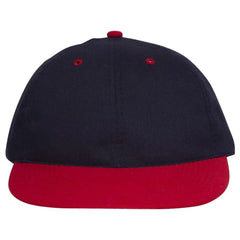 OTTO 25-023 6 Panel Low Profile Baseball Cap - Red/Nvy - Red/Nvy / 6 1/2’’ - 7 5/8’’