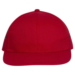 OTTO 26-030 6 Panel Low Profile Baseball Cap - Red - Red / 6 1/2’’ - 7 5/8’’