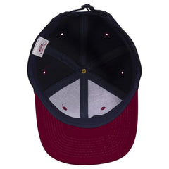 OTTO 27-015 6 Panel Mid Profile Baseball Cap - Burg. Marn/Nvy - Burg. Marn/Nvy / 6 1/2’’ - 7 5/8’’