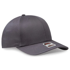 OTTO 27-079 6 Panel Mid Profile Baseball Cap - Char. Gray - Char. Gray / 6 1/2’’ - 7 5/8’’