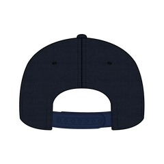 OTTO 27-079 6 Panel Mid Profile Baseball Cap - Navy - Navy / 6 1/2’’ - 7 5/8’’