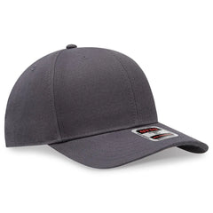 OTTO 27-210 6 Panel Mid Profile Baseball Cap - Char. Gray - Char. Gray / 6 1/2’’ - 7 5/8’’
