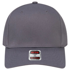 OTTO 270-1 Seamless 6 Panel Mid Profile Baseball Cap - Char. Gray - Char. Gray / 7 3/8’’ - 7 5/8’’