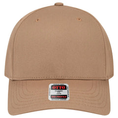 OTTO 270-1 Seamless 6 Panel Mid Profile Baseball Cap - Coyote Brown - Coyote Brown / 7 3/8’’ - 7 5/8’’
