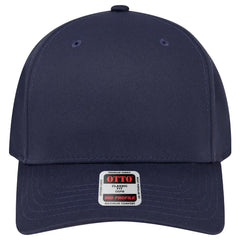 OTTO 270-1 Seamless 6 Panel Mid Profile Baseball Cap - Navy - Navy / 7 3/8’’ - 7 5/8’’