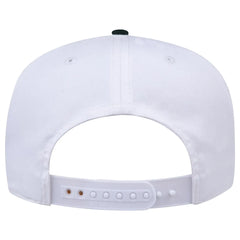 OTTO 31-069 5 Panel Mid Profile Baseball Cap - Dk.Grn/Wht - Dk.Grn/Wht / 6 1/2’’ - 7 5/8’’
