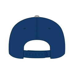 OTTO 31-069 5 Panel Mid Profile Baseball Cap - Gry/Ryl - Gry/Ryl / 6 1/2’’ - 7 5/8’’