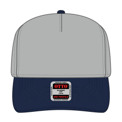 OTTO 31-069 5 Panel Mid Profile Baseball Cap - Nvy/Gry - Nvy/Gry / 6 1/2’’ - 7 5/8’’