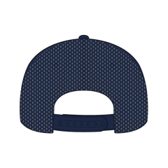 OTTO 31-4 5 Panel Mid Profile Baseball Cap - Navy - Navy / 7 3/8’’ - 7 5/8’’