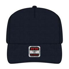 OTTO 31-538 5 Panel Mid Profile Baseball Cap - Navy - Navy / 6 1/2’’ - 7 5/8’’