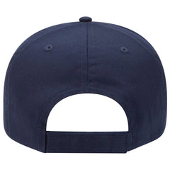 OTTO 31-538 5 Panel Mid Profile Baseball Cap - Navy - Navy / 6 1/2’’ - 7 5/8’’