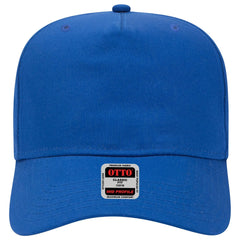 OTTO 31-538 5 Panel Mid Profile Baseball Cap - Royal - Royal / 6 1/2’’ - 7 5/8’’