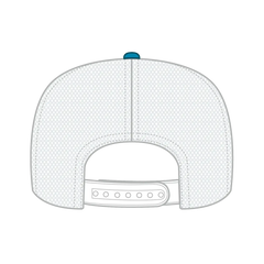 OTTO 39-165 5 Panel High Crown Mesh Back Trucker Cap - 10710716 N Blu/N Blu/Wht - 10710716 N Blu/N Blu/Wht / 6 1/2’’