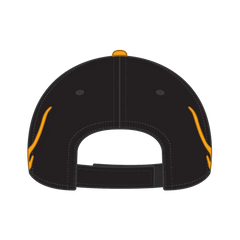 OTTO 58-755 6 Panel Low Profile Baseball Cap - Blk/Com/B.Org - Blk/Com/B.Org / 6 1/2’’ - 7 5/8’’