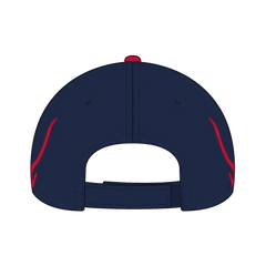 OTTO 58-755 6 Panel Low Profile Baseball Cap - Nvy/Red/Red - Nvy/Red/Red / 6 1/2’’ - 7 5/8’’