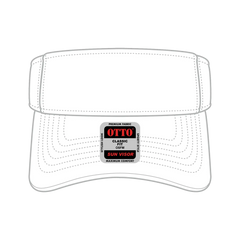 OTTO 60-263 Sun Visor - White - White / 6 1/2’’ - 7 5/8’’