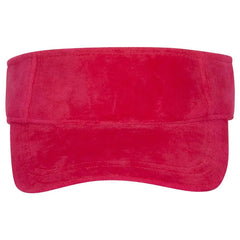 OTTO 60-446 Sun Visor - Cherry Red - Cherry Red / 6 1/2’’ - 7 5/8’’