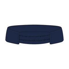 OTTO 60-446 Sun Visor - Navy - Navy / 6 1/2’’ - 7 5/8’’