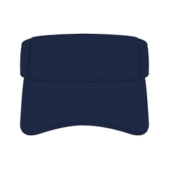 OTTO 60-446 Sun Visor - Navy - Navy / 6 1/2’’ - 7 5/8’’