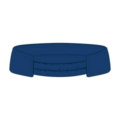 OTTO 60-446 Sun Visor - Royal - Royal / 6 1/2’’ - 7 5/8’’