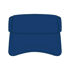 OTTO 60-446 Sun Visor - Royal - Royal / 6 1/2’’ - 7 5/8’’