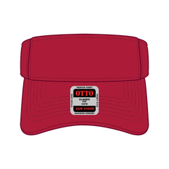 OTTO 60-662 Sun Visor - Red - Red / 6 1/2’’ - 7 5/8’’