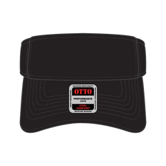OTTO 60-973 Sun Visor - Black - Black / 6 1/2’’ - 7 5/8’’