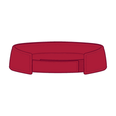 OTTO 60-973 Sun Visor - Red - Red / 6 1/2’’ - 7 5/8’’