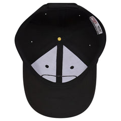 OTTO 61-308 6 Panel Low Profile Baseball Cap - Black - Black / 6 1/2’’ - 7 5/8’’