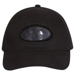 OTTO 61-308 6 Panel Low Profile Baseball Cap - Black - Black / 6 1/2’’ - 7 5/8’’