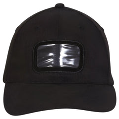 OTTO 61-310 Young Adult 6 Panel Low Profile Baseball Cap - Black - Black / 6’’ - 7 1/8’’