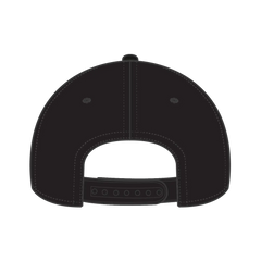 OTTO 62-315 6 Panel Low Profile Baseball Cap - Black - Black / 6 1/2’’ - 7 5/8’’