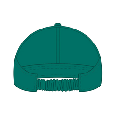 OTTO 69-291 4 Panel Ponytail Cap - Jade - Jade / 7’’ - 7 1/4’’