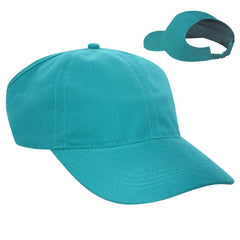 OTTO 69-291 4 Panel Ponytail Cap - Jade - Jade / 7’’ - 7 1/4’’