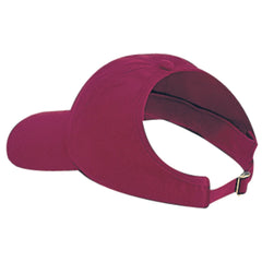 OTTO 69-358 4 Panel Ponytail Cap - Burg. Marn - Burg. Marn / 6 1/2’’ - 7 5/8’’