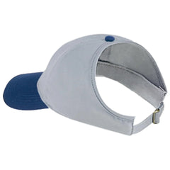 OTTO 69-359 4 Panel Ponytail Cap - Nvy/Gry - Nvy/Gry / 6 1/2’’ - 7 5/8’’